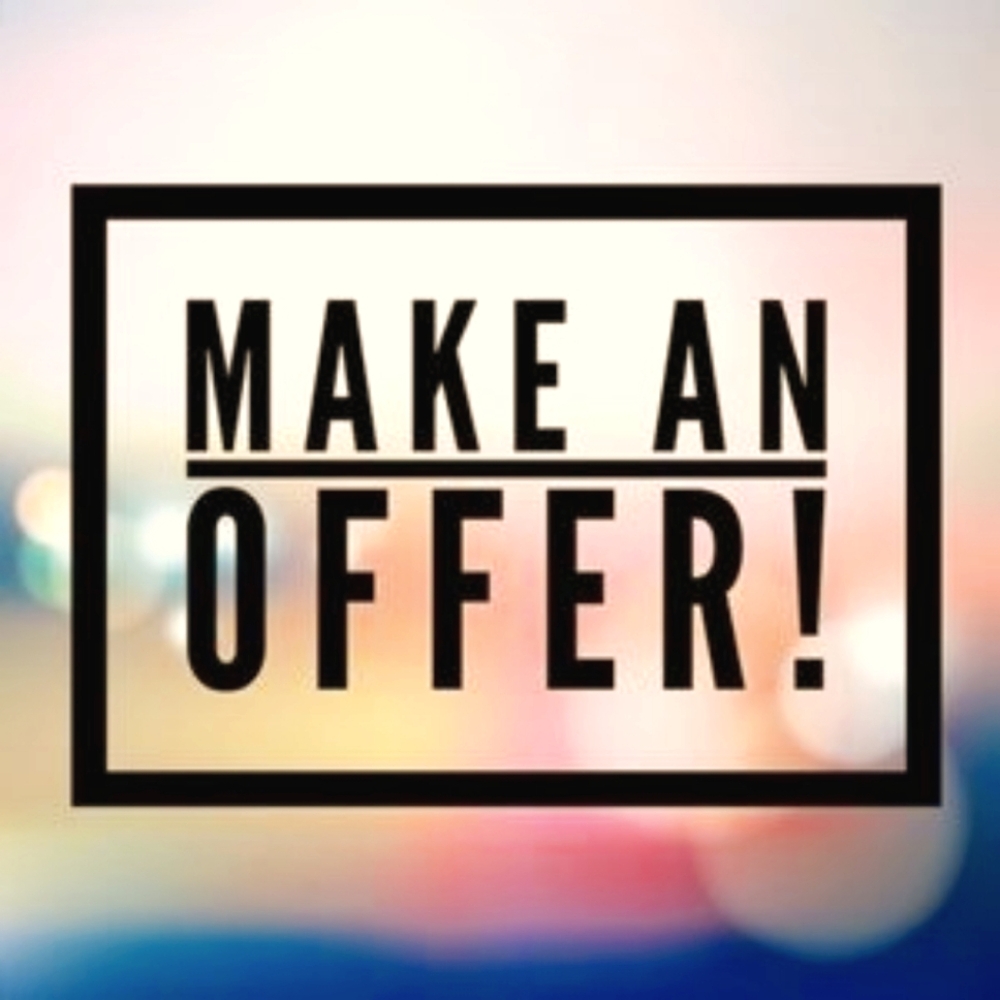 Happy to receive offers - we will work something out no matter what!
